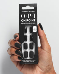 Little Black Onyx Dress Black Press-on Nails Hand & Product