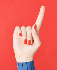 OPI Living On the Bula-vard! Red Nail Polish GIF