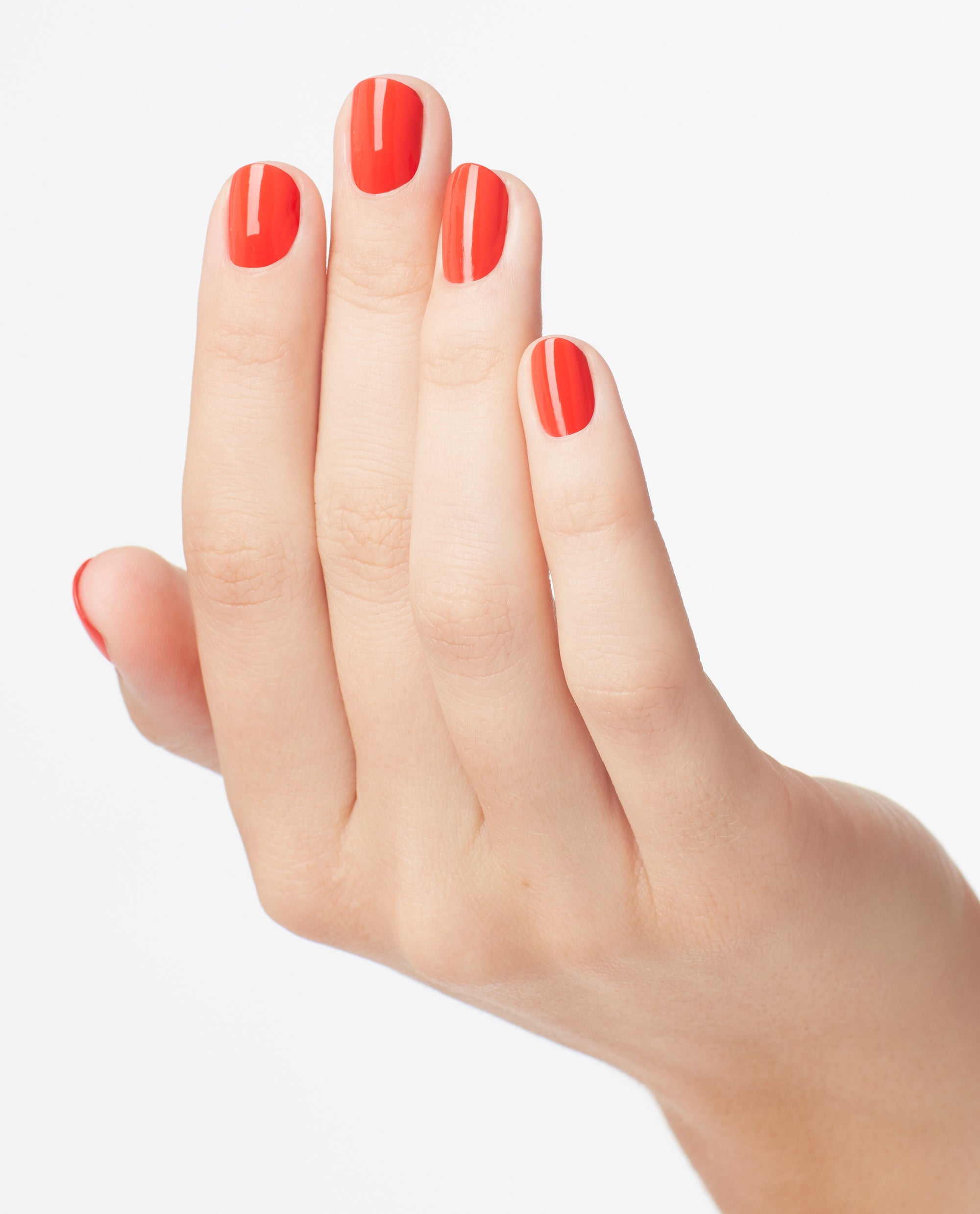 OPI Living On the Bula-vard! Red Nail Polish Mani