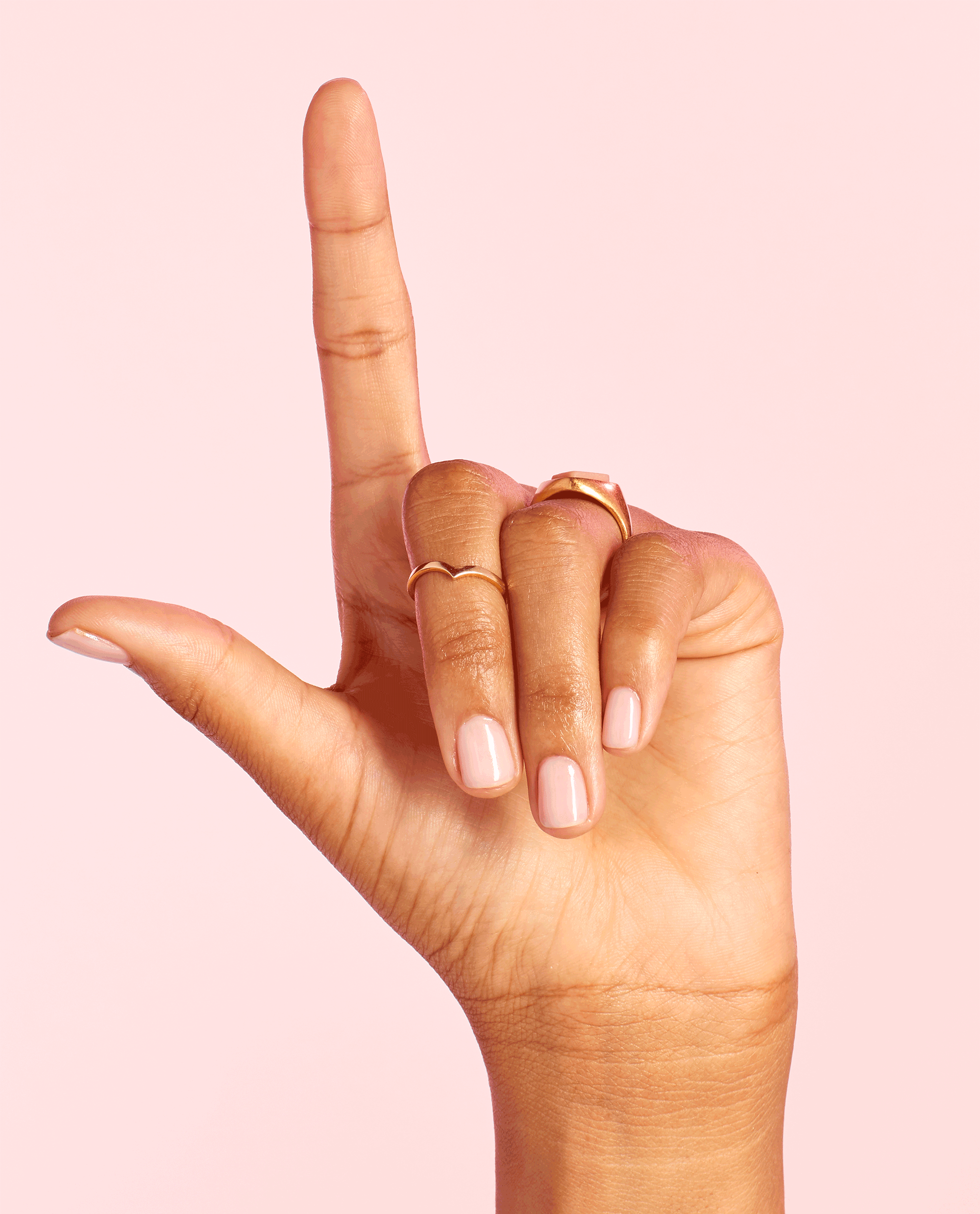 OPI Love is in the Bare Pink Dipping Powder GIF