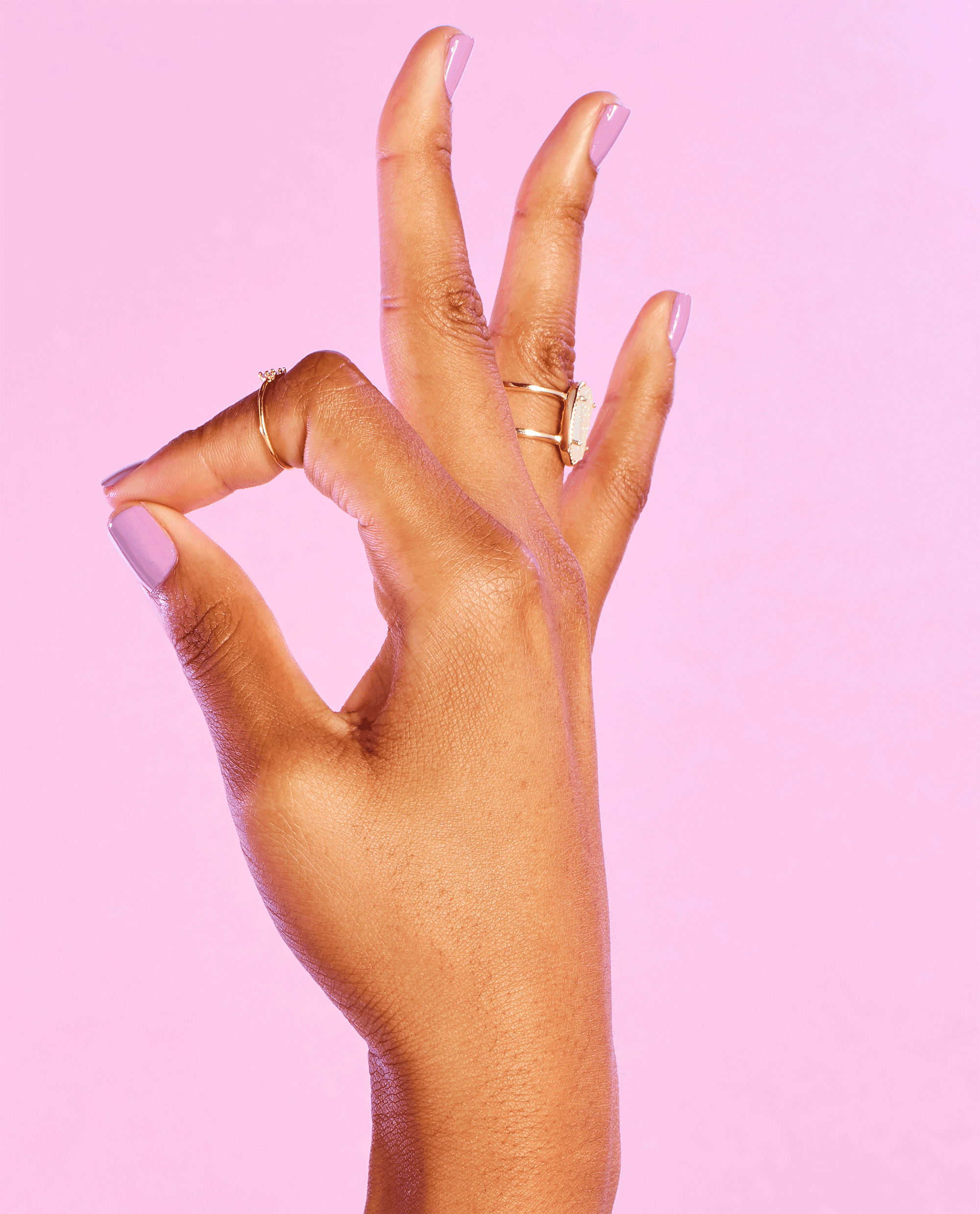 OPI Lucky Lucky Lavender Purple Nail Polish GIF