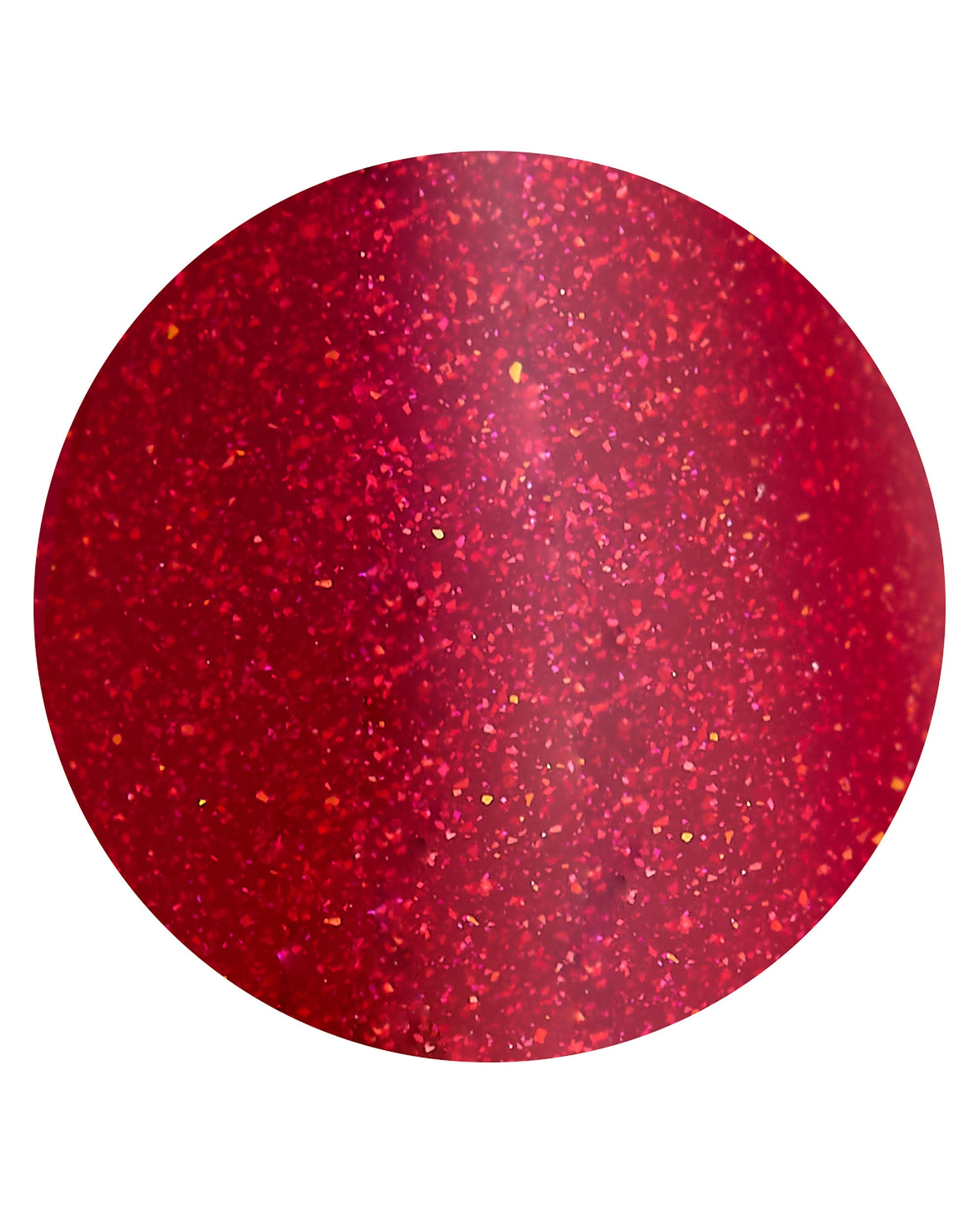 Malaga Wine Not Sticking Point nail color swatch shows a deep wine-red glitter finish with pink and gold sparkle, a bold OPI-inspired choice for fall nail colors on a white background.