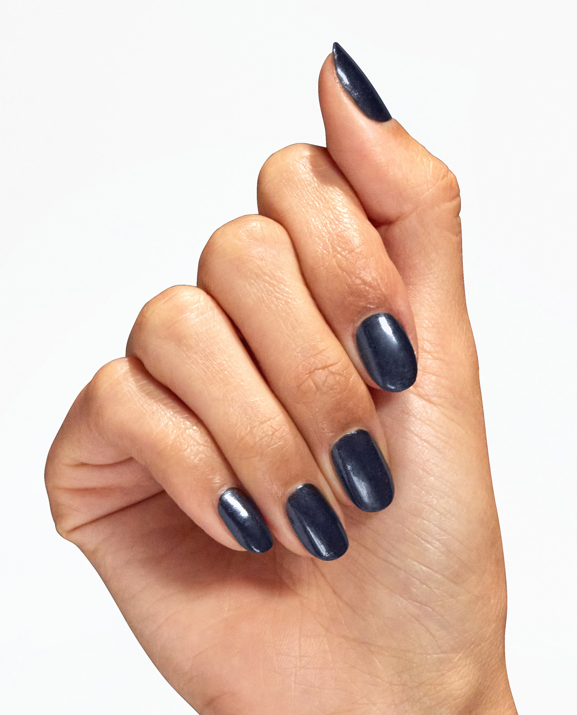 OPI Midnight Mantra Blue Dipping Powder Mani
