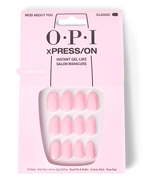OPI Mod About You - Short Pink Press-on Nails -pack_shot