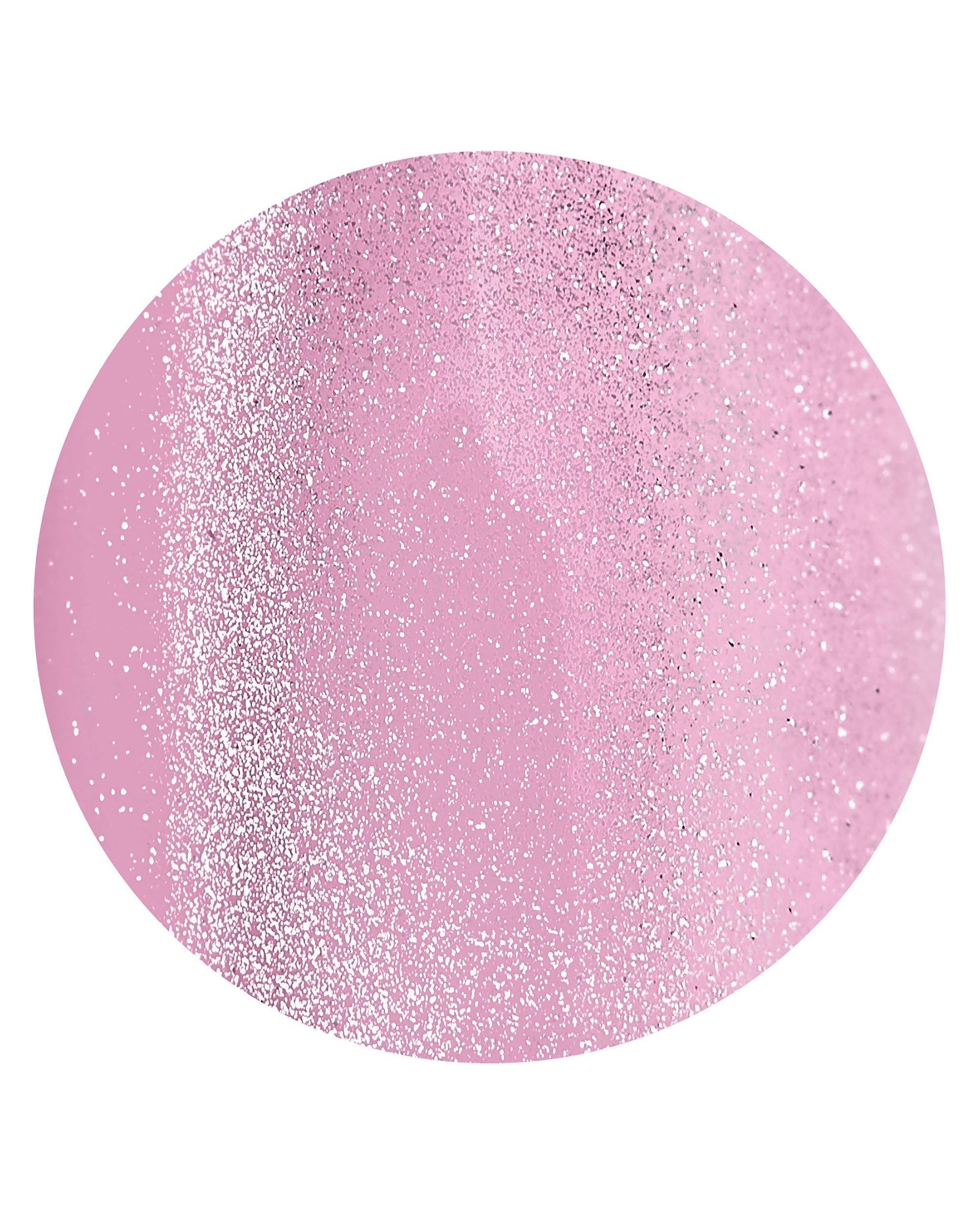 Mod About Chrome On Point swatch shows a soft pink chrome finish with dense silver shimmer, highlighting OPI fall nail colors on a clean white background.