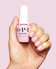 Mod About Me Lavender Gel Nail Polish Hand and Product