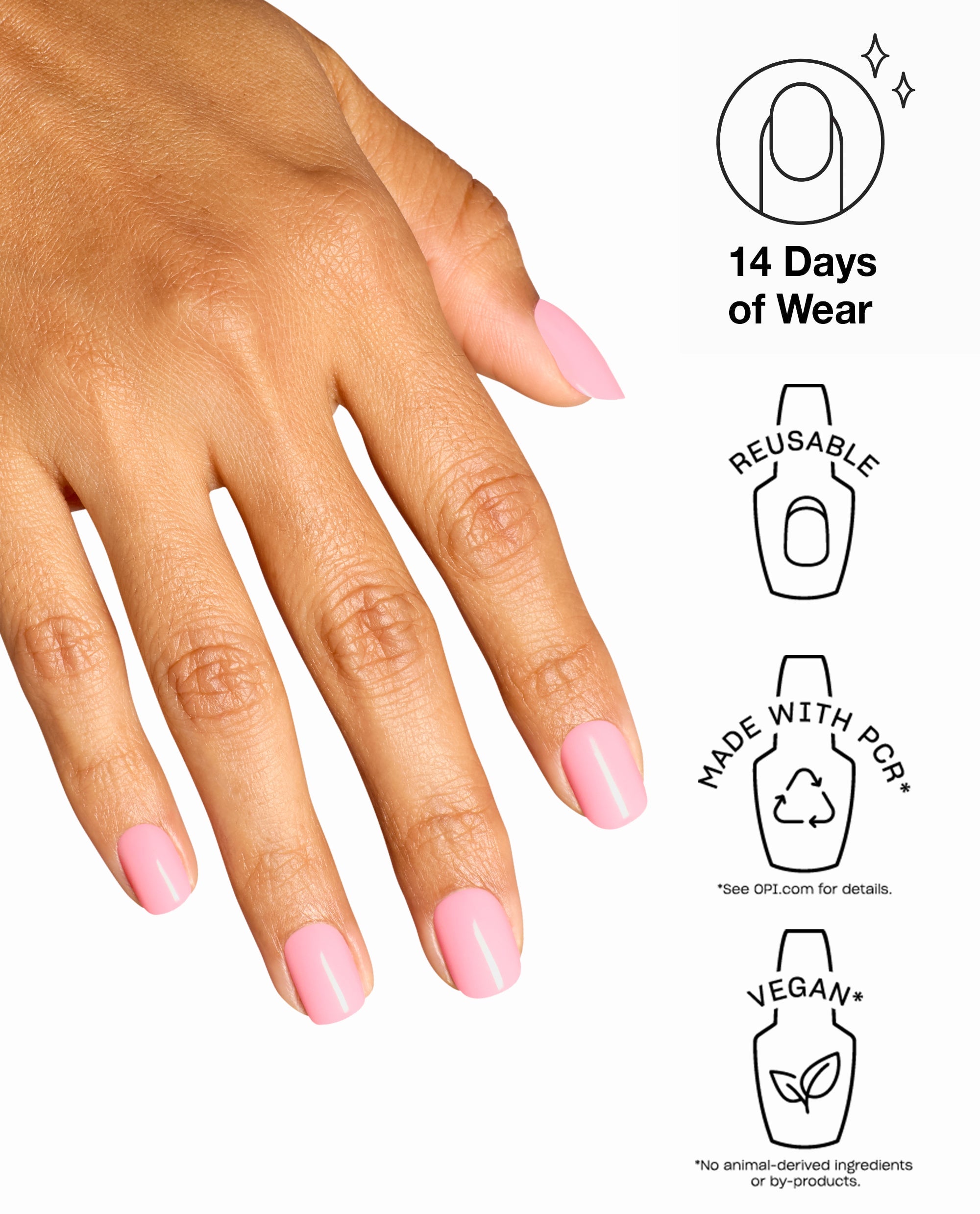 Mod About You Soft Pink Press-On Nails Benefits
