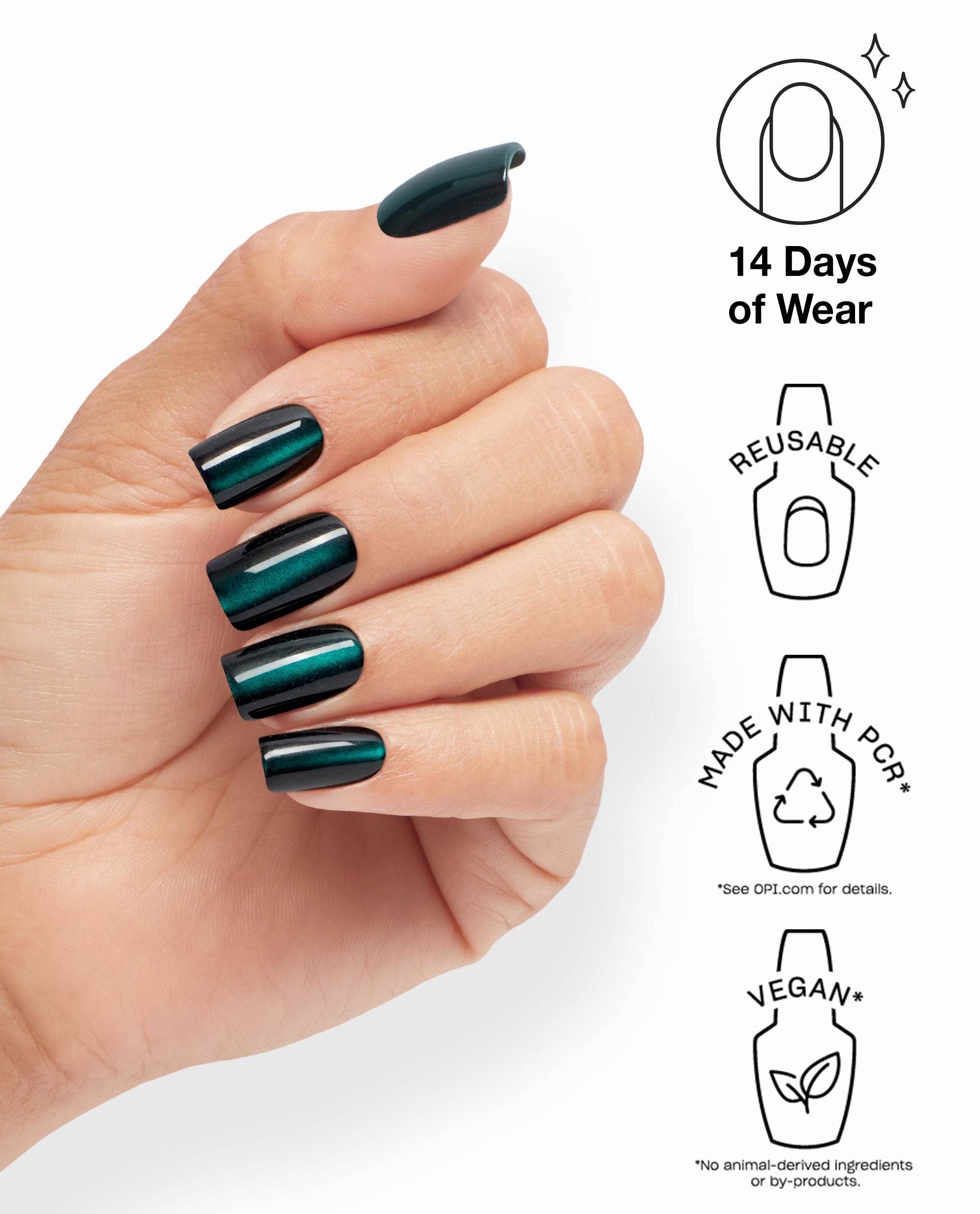 Model for Daze Press-on Nails Benefits