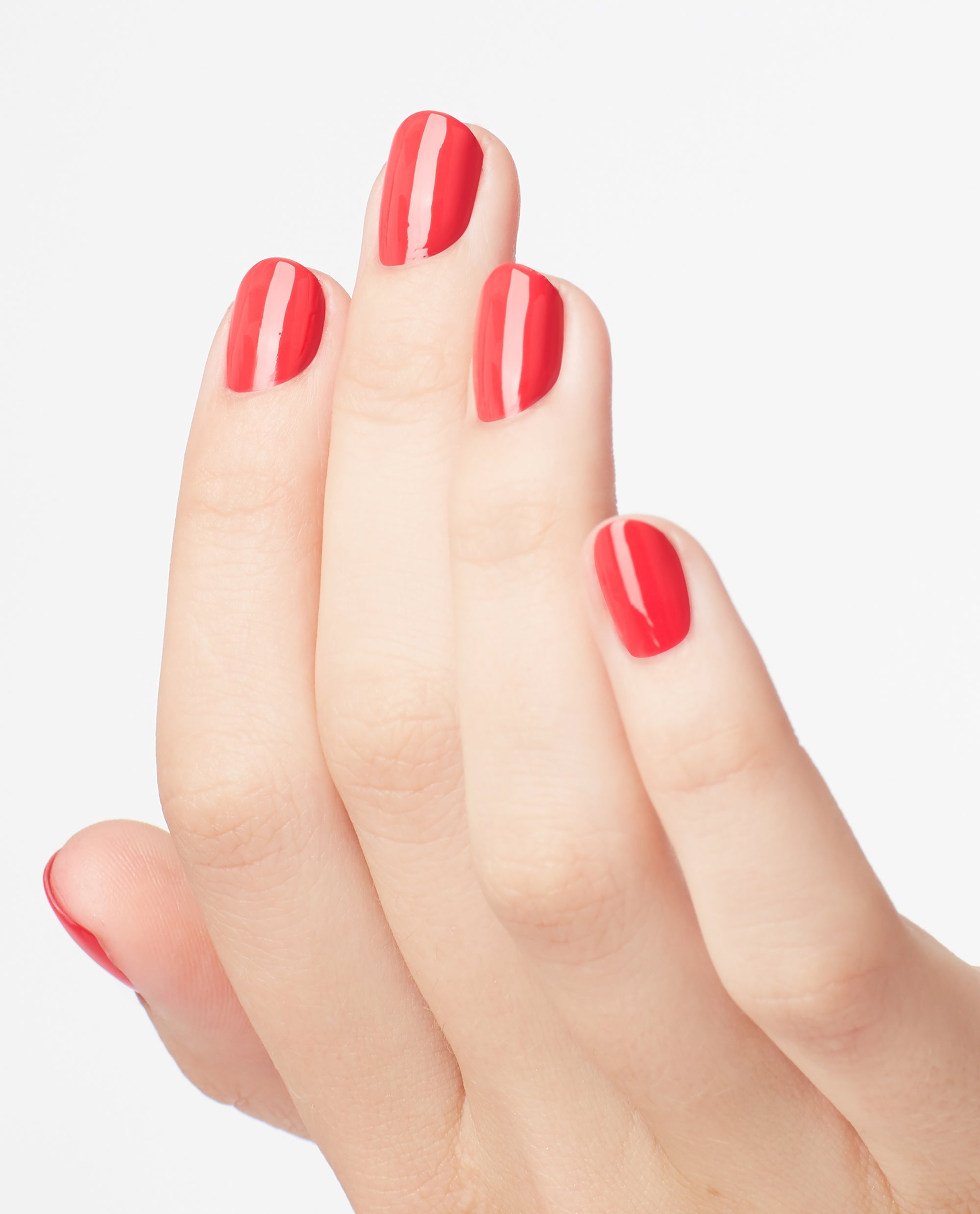 OPI My Chihuahua Bites! Red Dipping Powder Mani