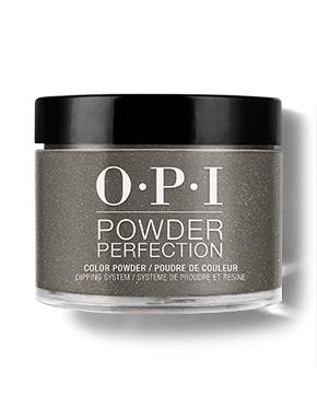 OPI My Private Jet Black Dipping Powder -pack_shot