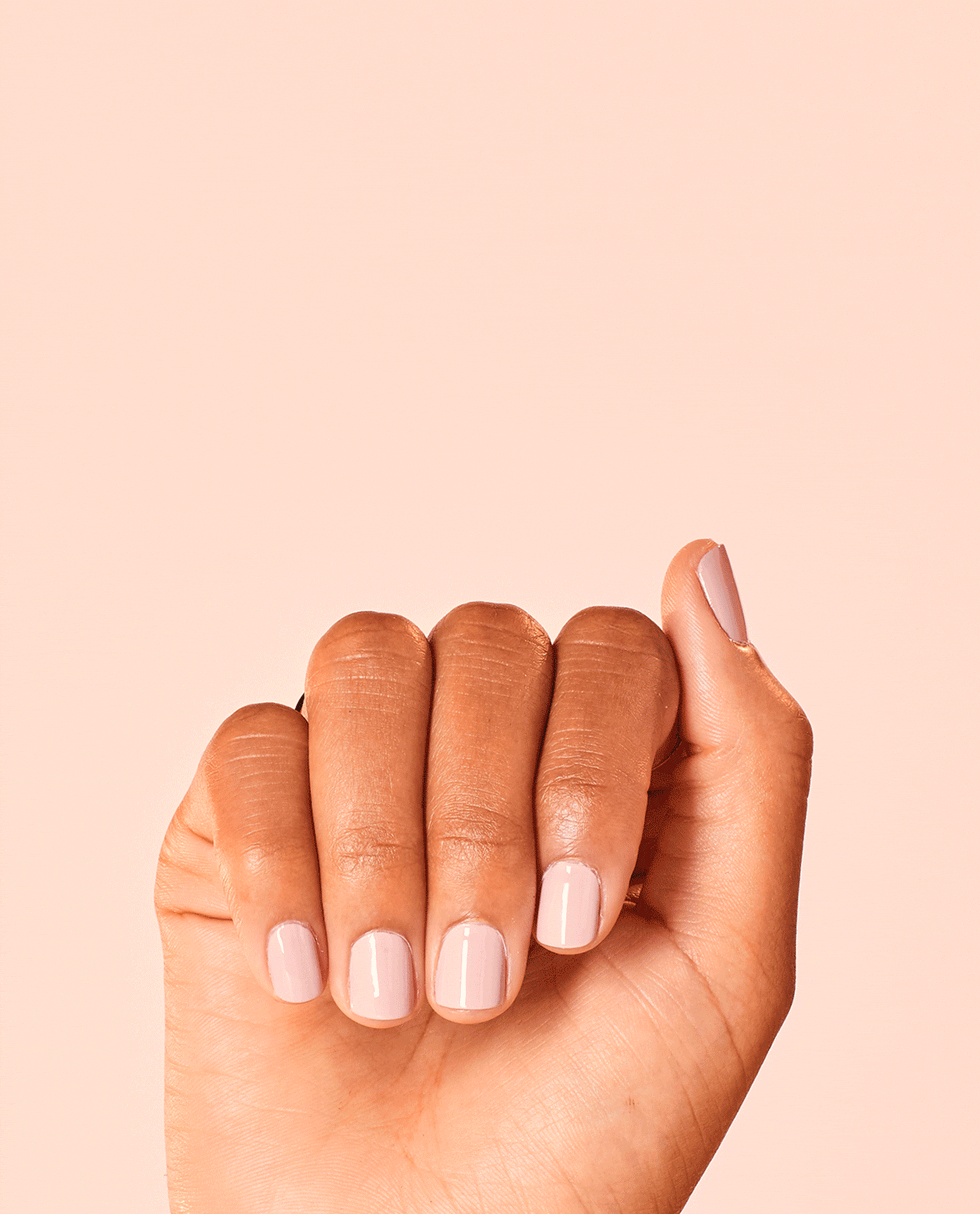 OPI My Very First Knockwurst Nude Nail Polish GIF