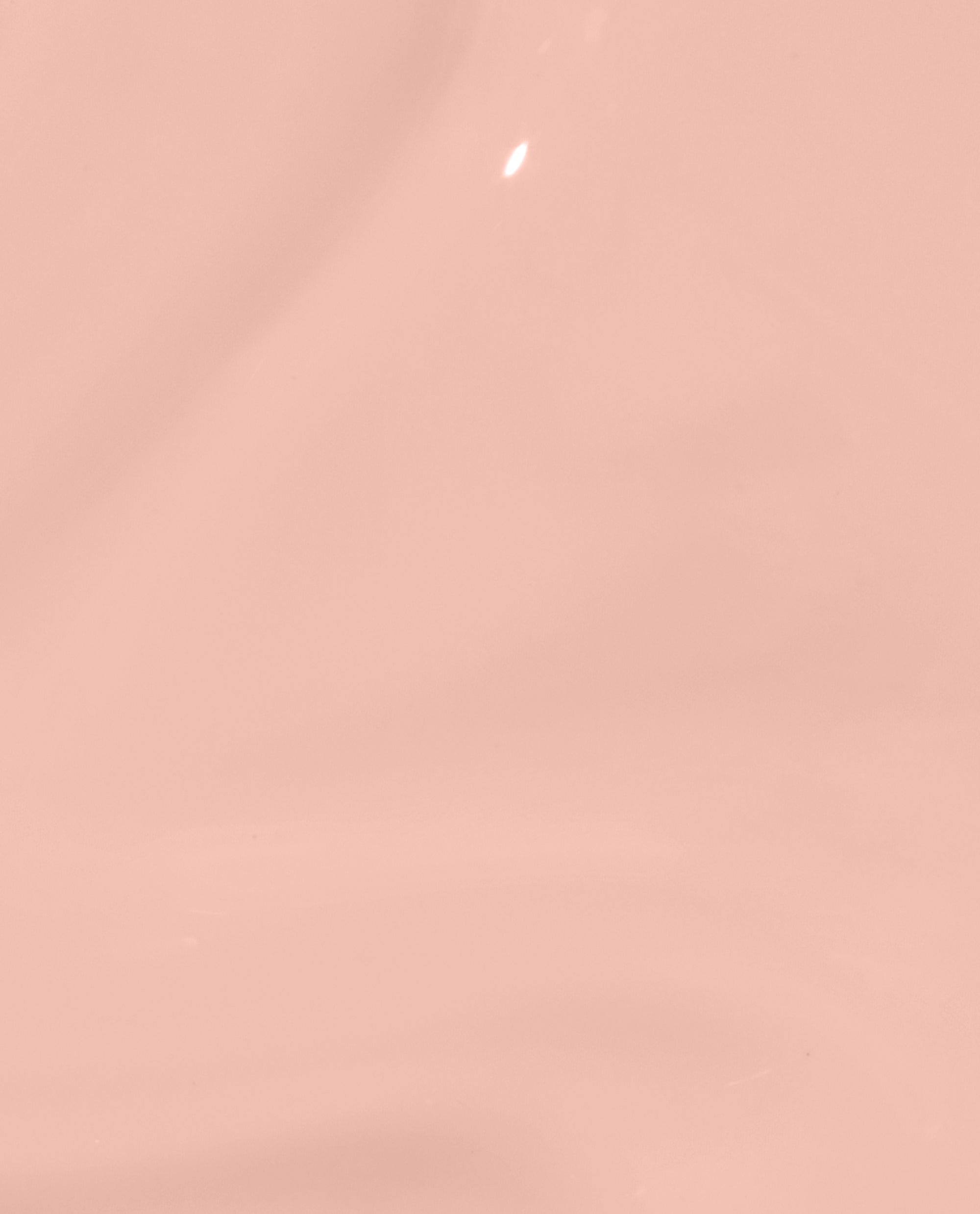 Soft creamy pink swatch of OPI Nail Envy Bubble Bath Nail Strengthener showing its glossy, sheer finish, ideal for a subtle manicure or adding to an OPI nail polish gift set for strengthening natural nails.