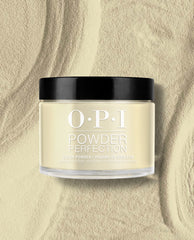 OPI Never a Dulles Moment Yellow Dipping Powder