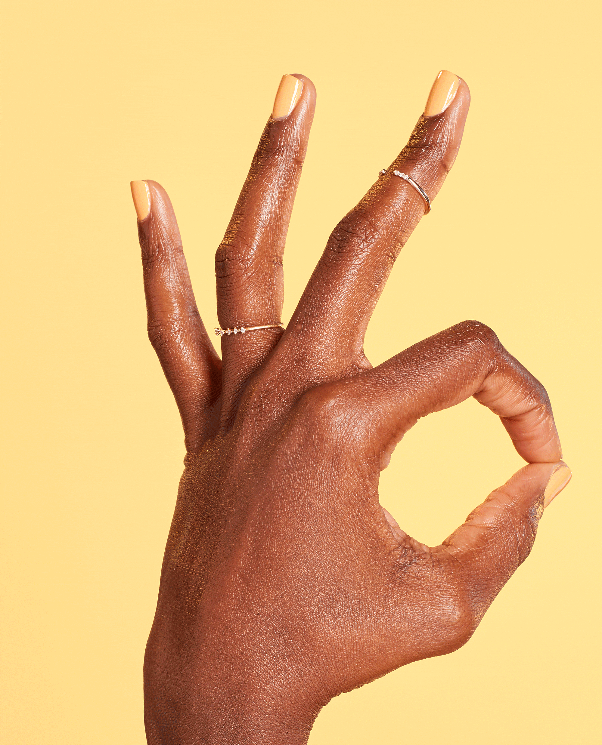 OPI Never a Dulles Moment Yellow Dipping Powder GIF