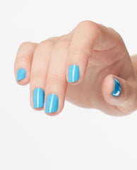 OPI No Room for the Blues Blue Nail Polish Mani