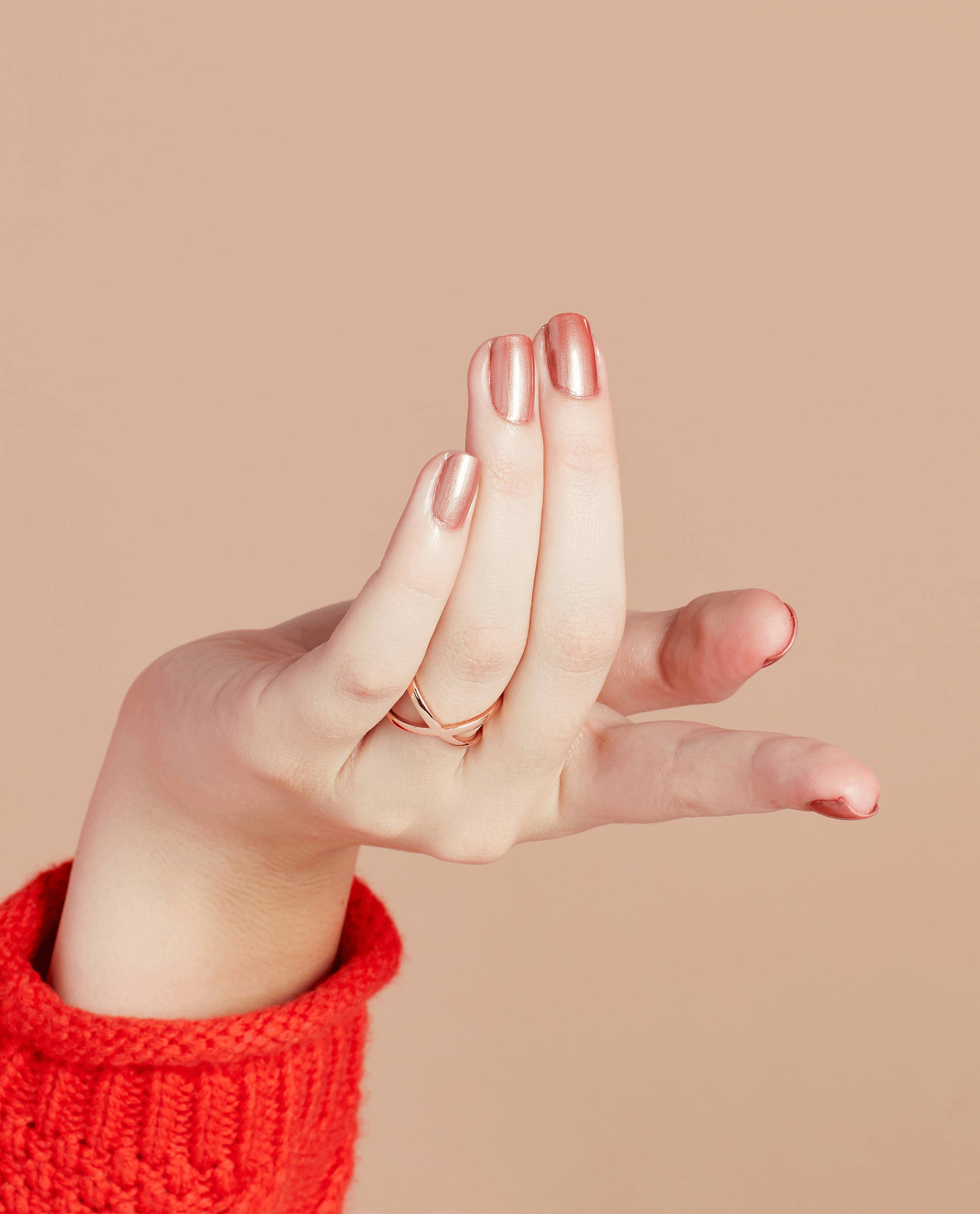 OPI Nomad's Dream Nude Nail Polish GIF