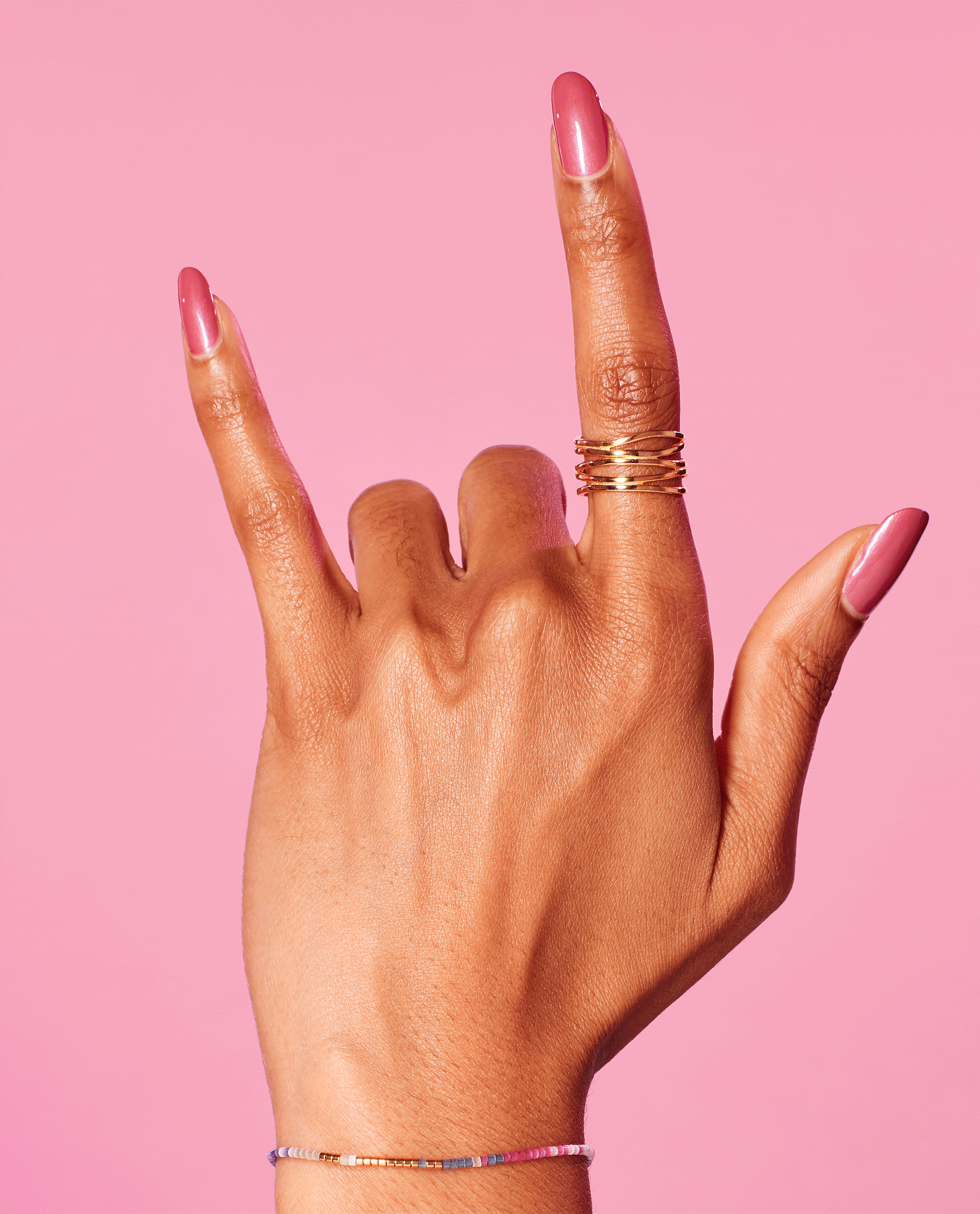 OPI Not So Bora-Bora-ing Pink Pink Nail Polish GIF