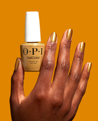 Nougat by Nature Metallic Gel Nail Polish Hand and Bottle