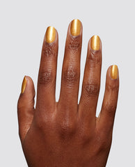 Nougat by Nature Metallic Nail Polish Mani
