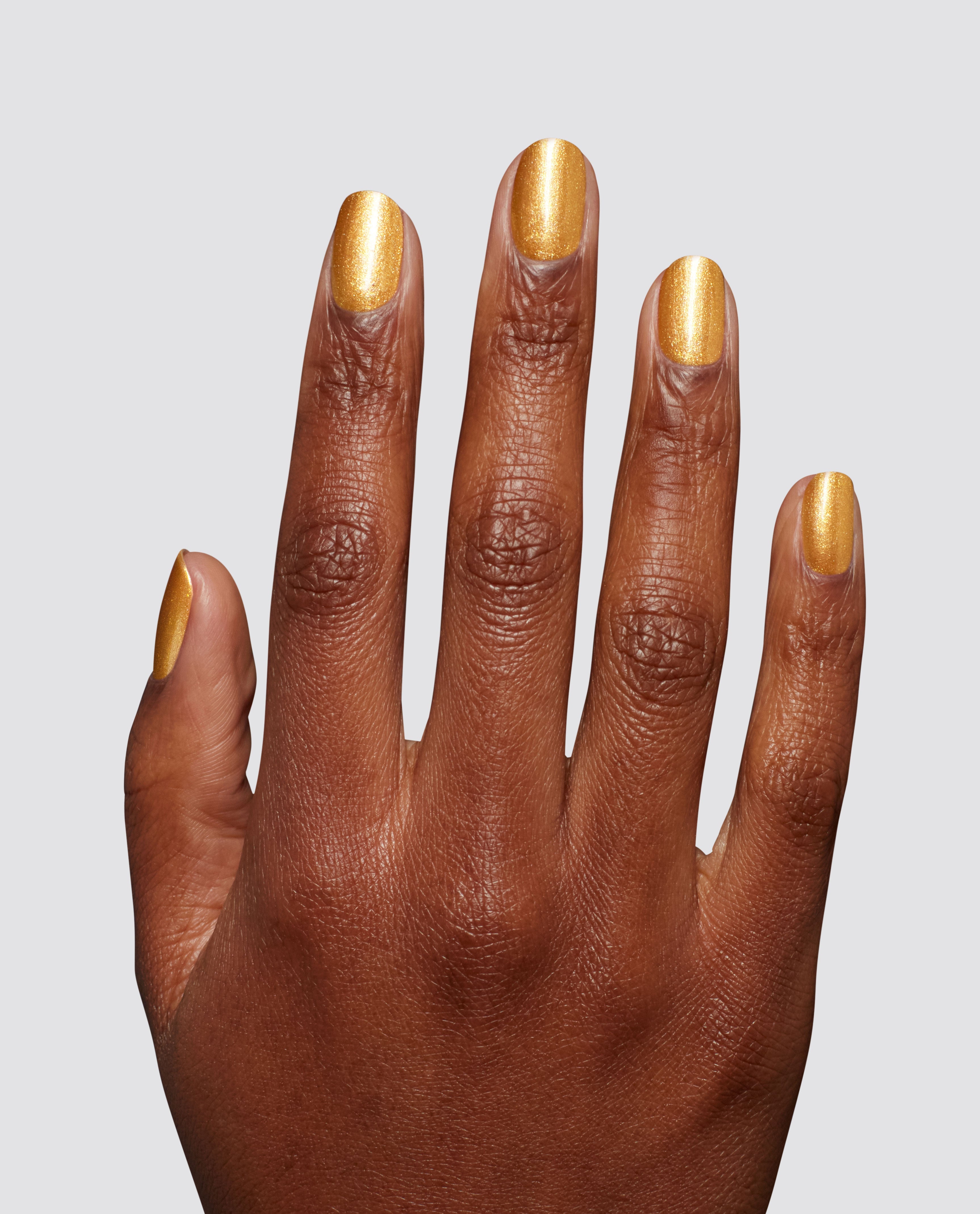 Nougat by Nature Metallic Gel Nail Polish Mani
