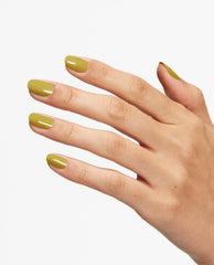 OPI Ochre to the Moon Yellow Gel Nail Polish Mani
