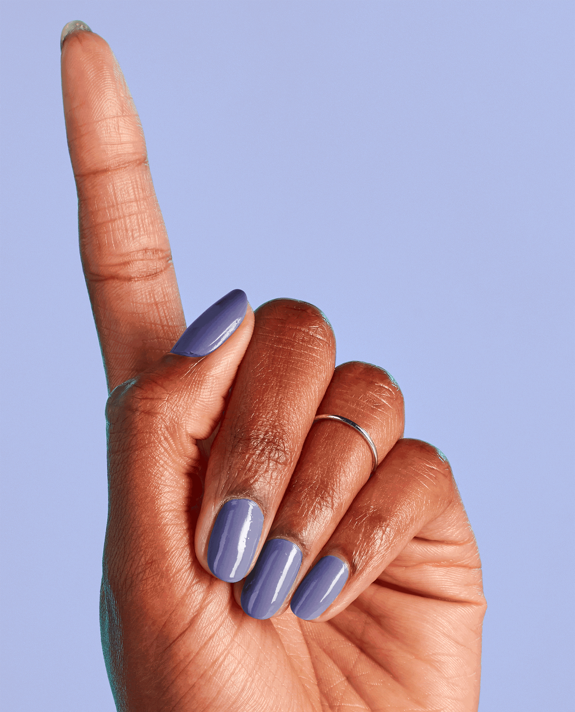 OPI Oh You Sing, Dance, Act, and Produce? Blue Nail Polish GIF