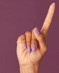 OPI One Heckla of a Color! Purple Dipping Powder GIF