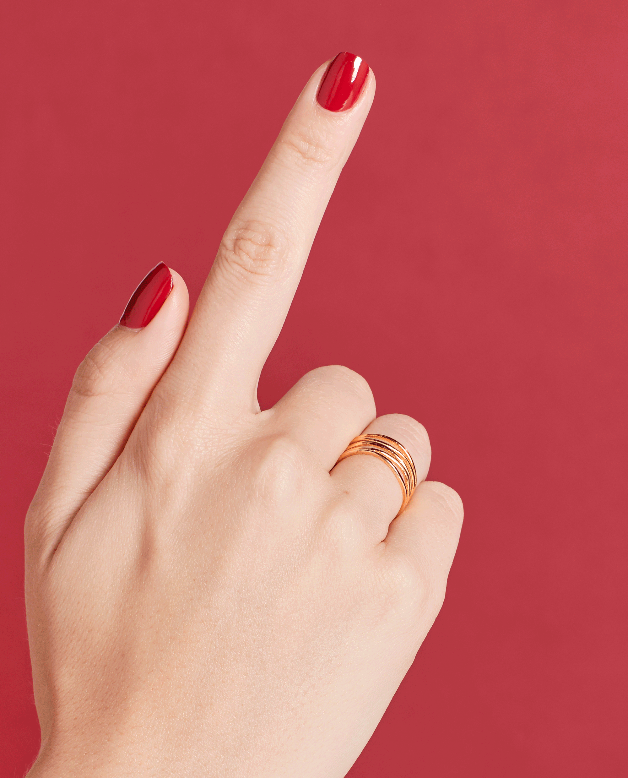 OPI By Popular Vote Red Dipping Powder GIF