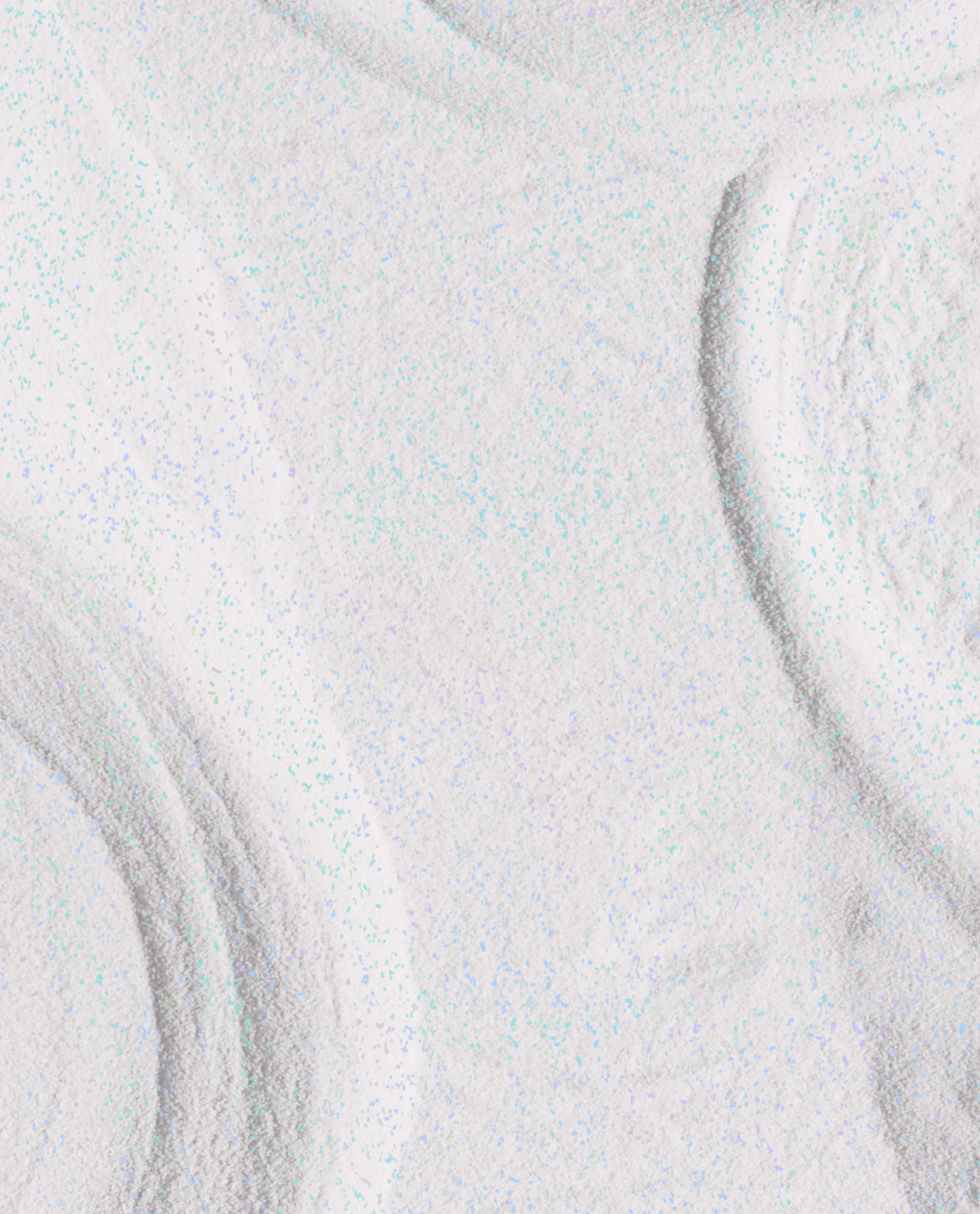 Optical Nailusion White Glitter Dipping Powder Powder Swatch