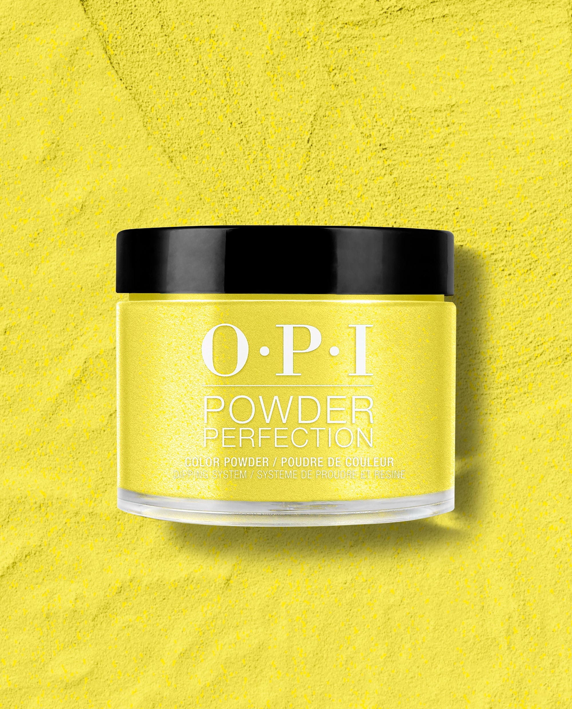 Paintin' on Sunshine! Vivid Yellow Shimmer Nail Dip Powder