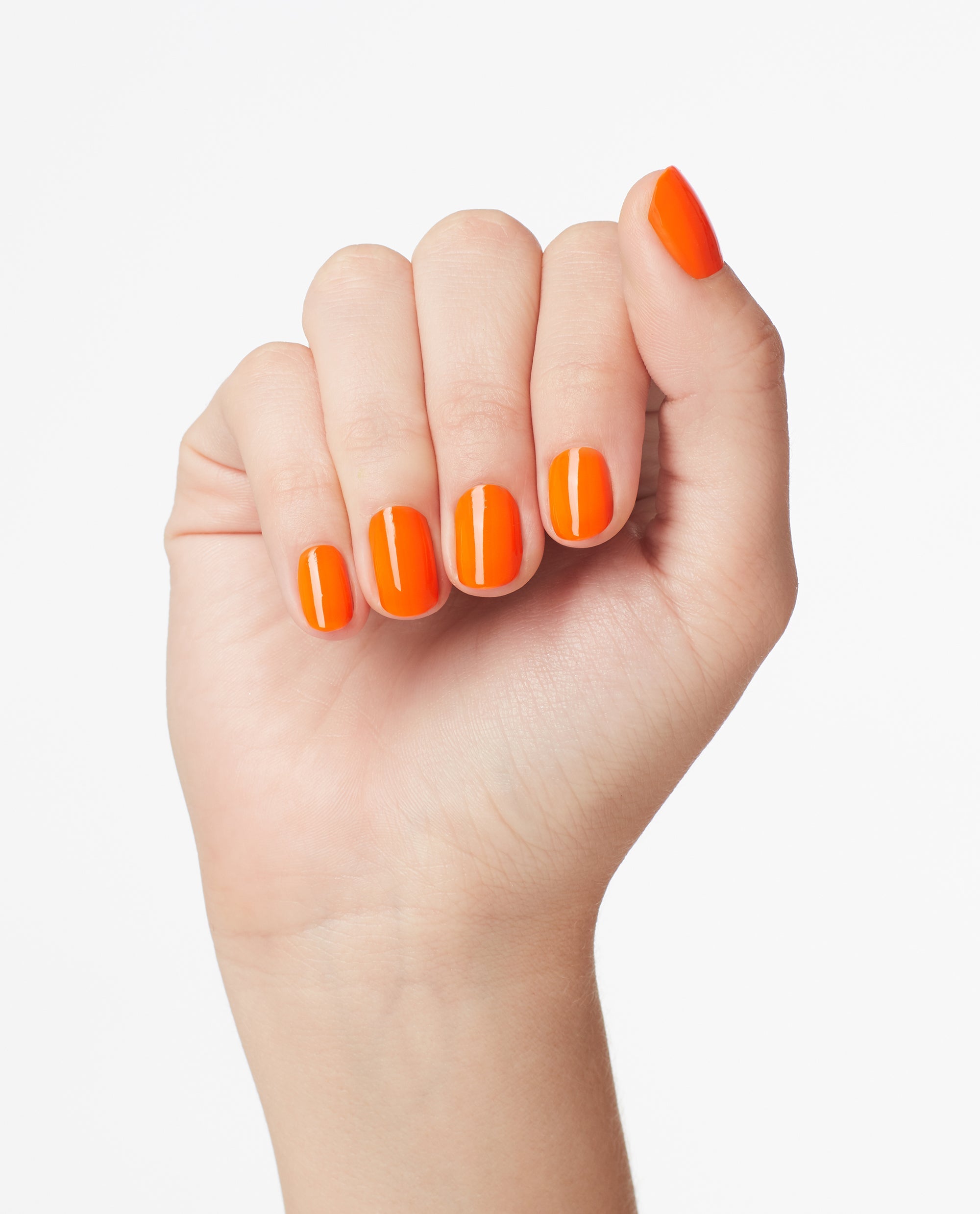 OPI Pants on Fire! Orange Nail Polish Mani