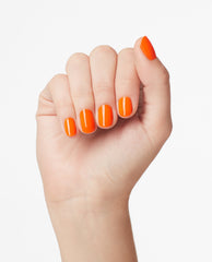 OPI Pants on Fire! Orange Nail Polish Mani