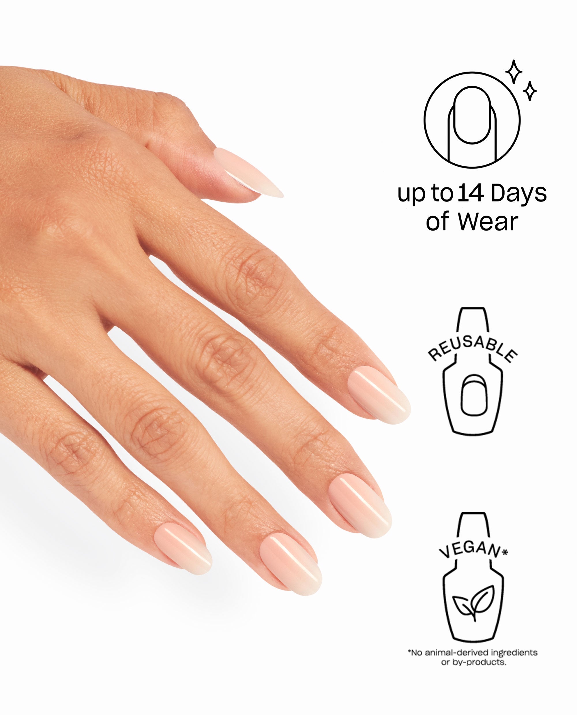 Peach Smoochie Press-on Nails Benefits