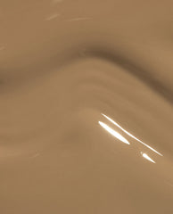 Peanut Butter & Gel-ly at-home gel nail polish swatch showing a glossy warm tan-brown OPI shade, ideal for fall nail colors.