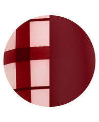 Plaid Behavior Sticking Point nail design shows a deep burgundy solid shade beside a red and pale pink plaid pattern, a polished OPI look for fall nail colors.