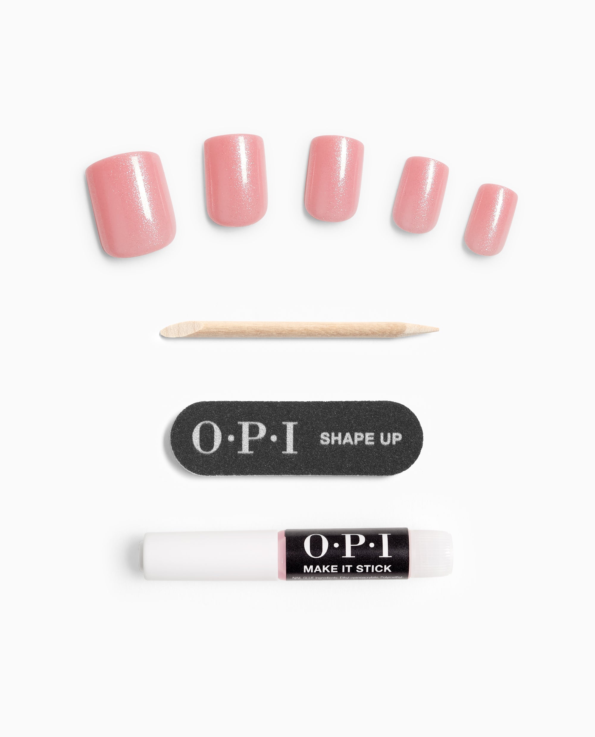 Princesses Rule! Pink Press-on Nails Contents