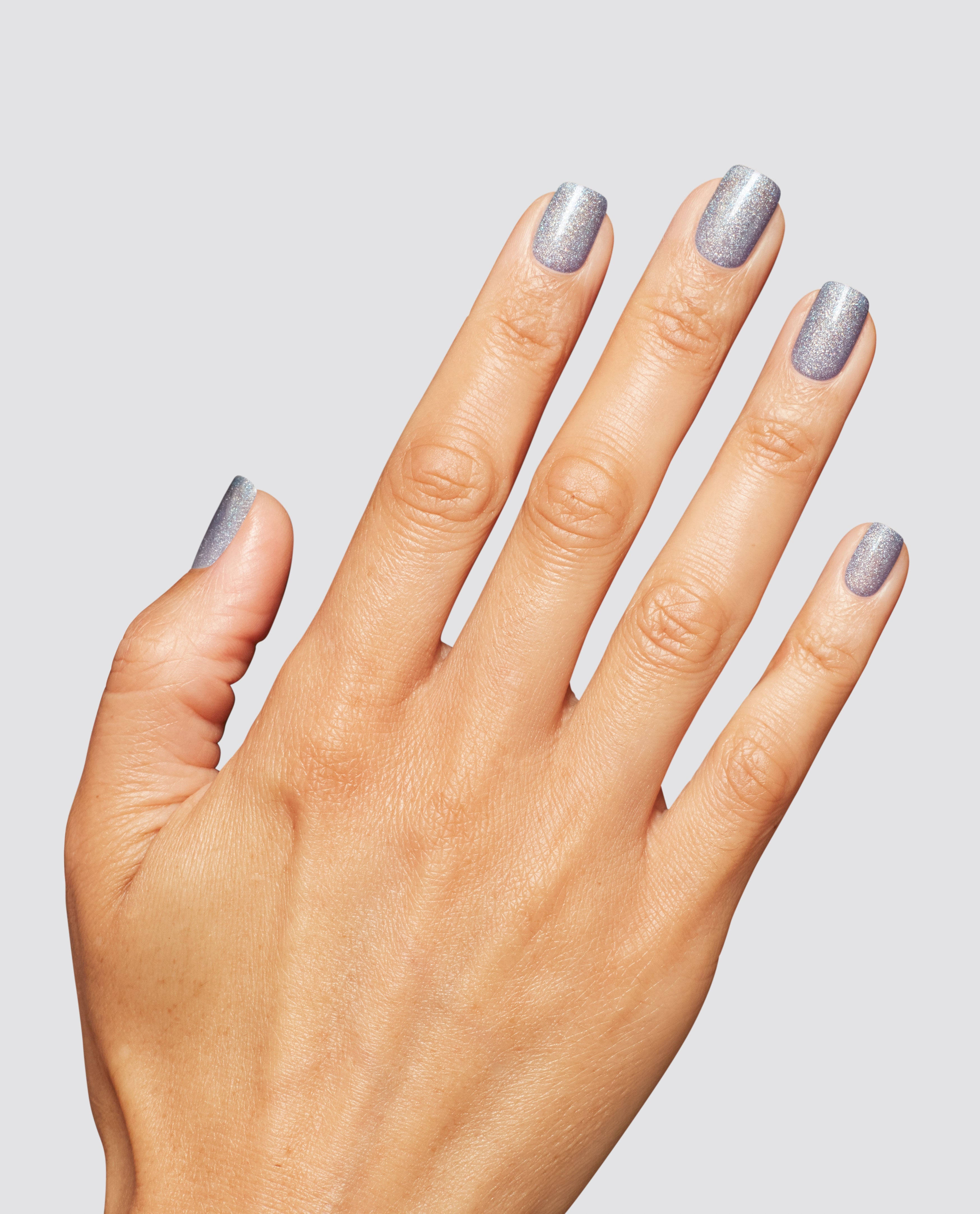 Put the Icy in Spicy Blue Long-lasting Nail Polish Mani