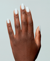 OPI Raindrop Expectations Gray Natural-origin Nail Polish GIF
