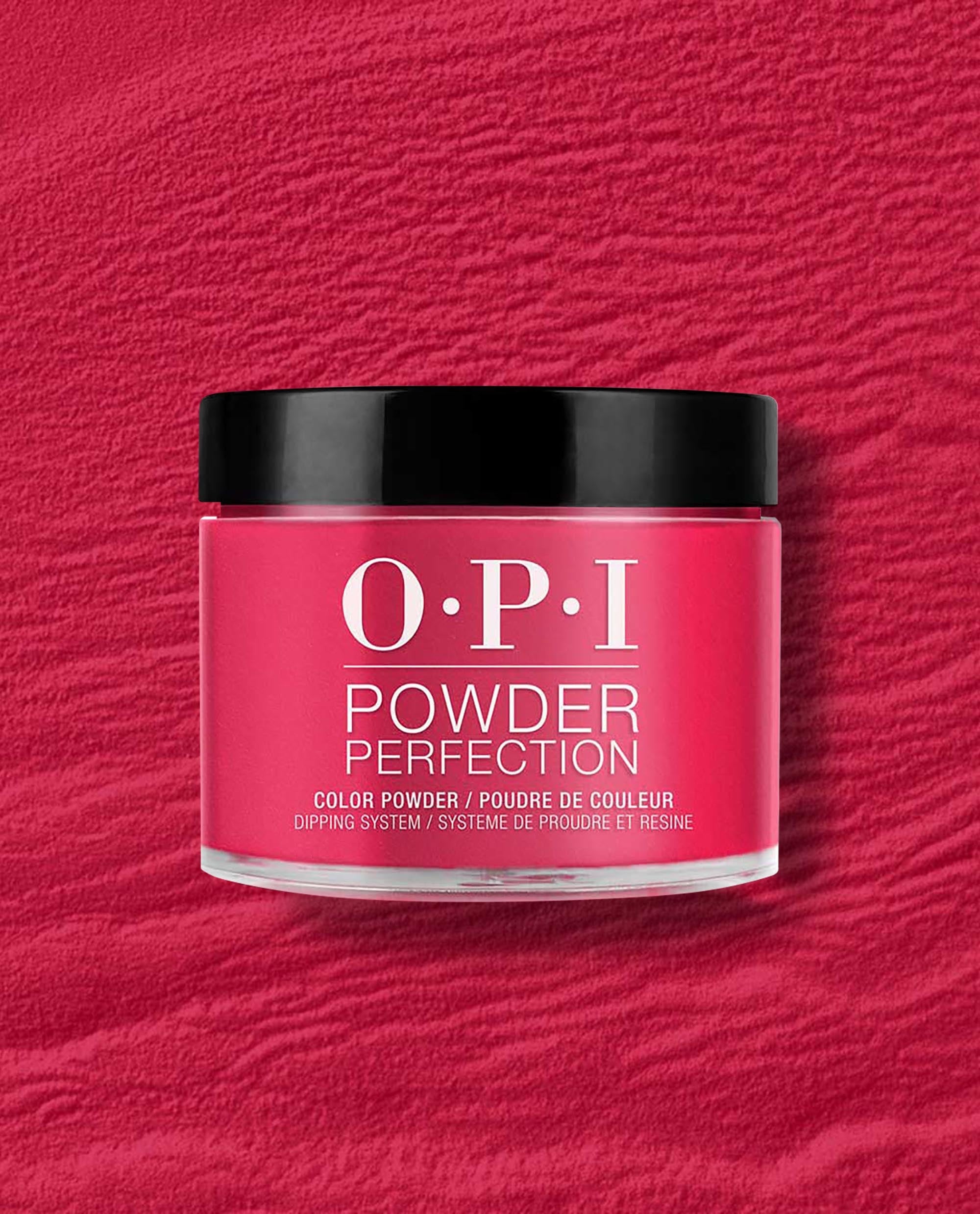 OPI Red Heads Ahead Red Dipping Powder