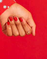 OPI Red Hot Rio Red Nail Polish GIF