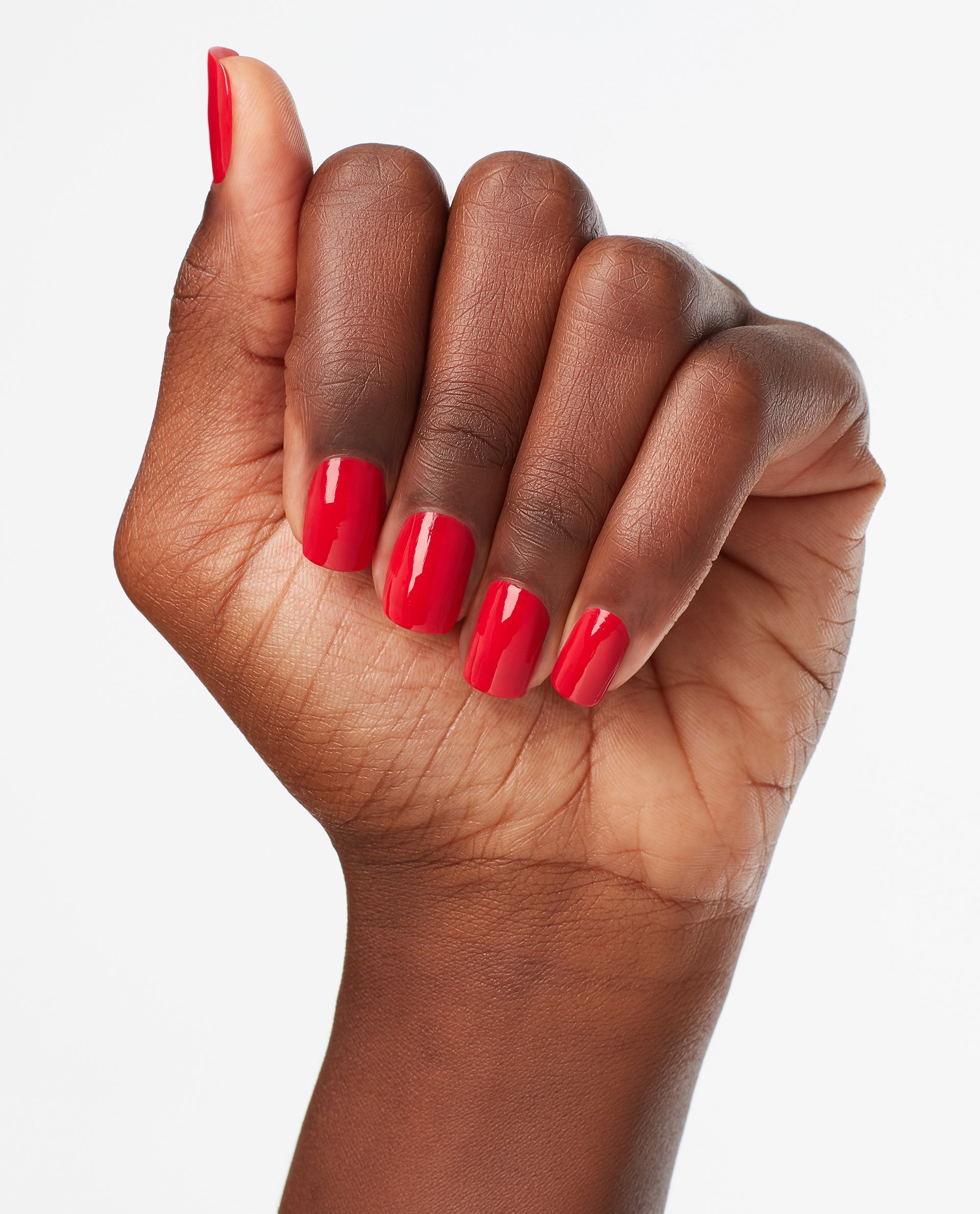 OPI Red My Fortune Cookie Red Nail Polish Mani