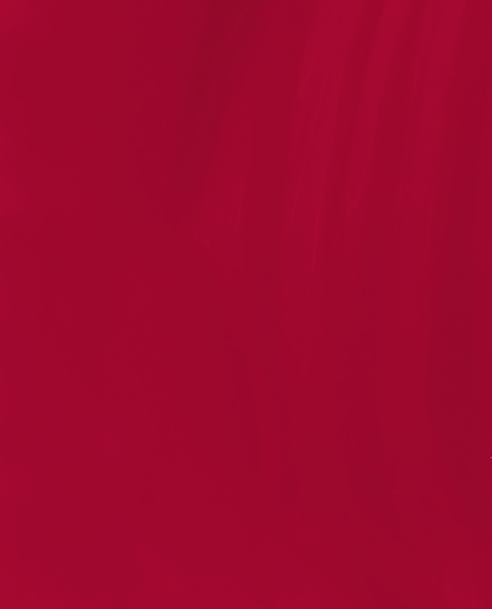Red-veal Your Truth nail lacquer brush swatch showing a rich, glossy crimson red OPI nail polish spread in smooth, opaque coverage against a clean background, highlighting its vibrant color payoff and creamy formula for manicures and pedicures.