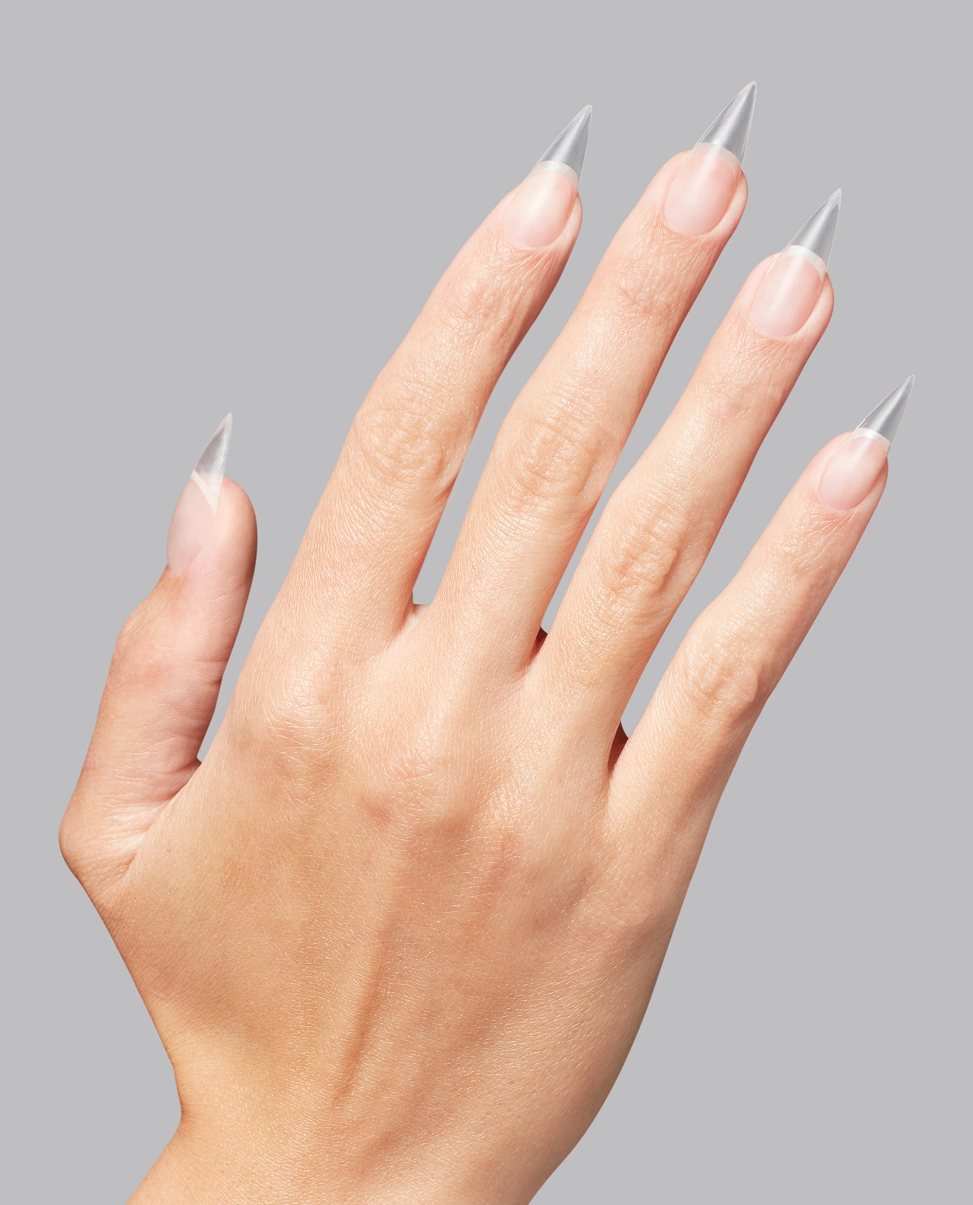 GELevate™ Soft Gel Tips Refill Pack - Stiletto Shape Medium Length Mani