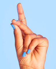 OPI Rich Girls & Po-Boys Blue Nail Polish GIF
