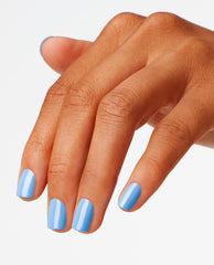 OPI Rich Girls & Po-Boys Blue Dipping Powder Mani