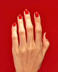 OPI Rust & Relaxation Red Dipping Powder GIF