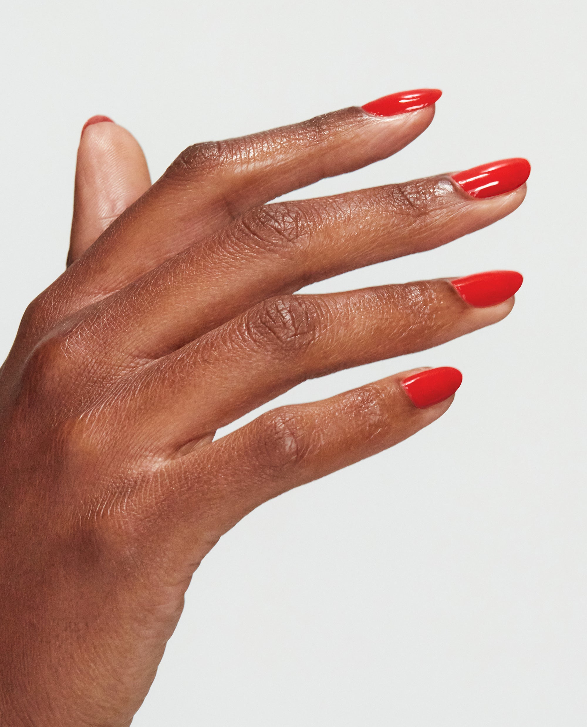 OPI Rust & Relaxation Red Dipping Powder Mani