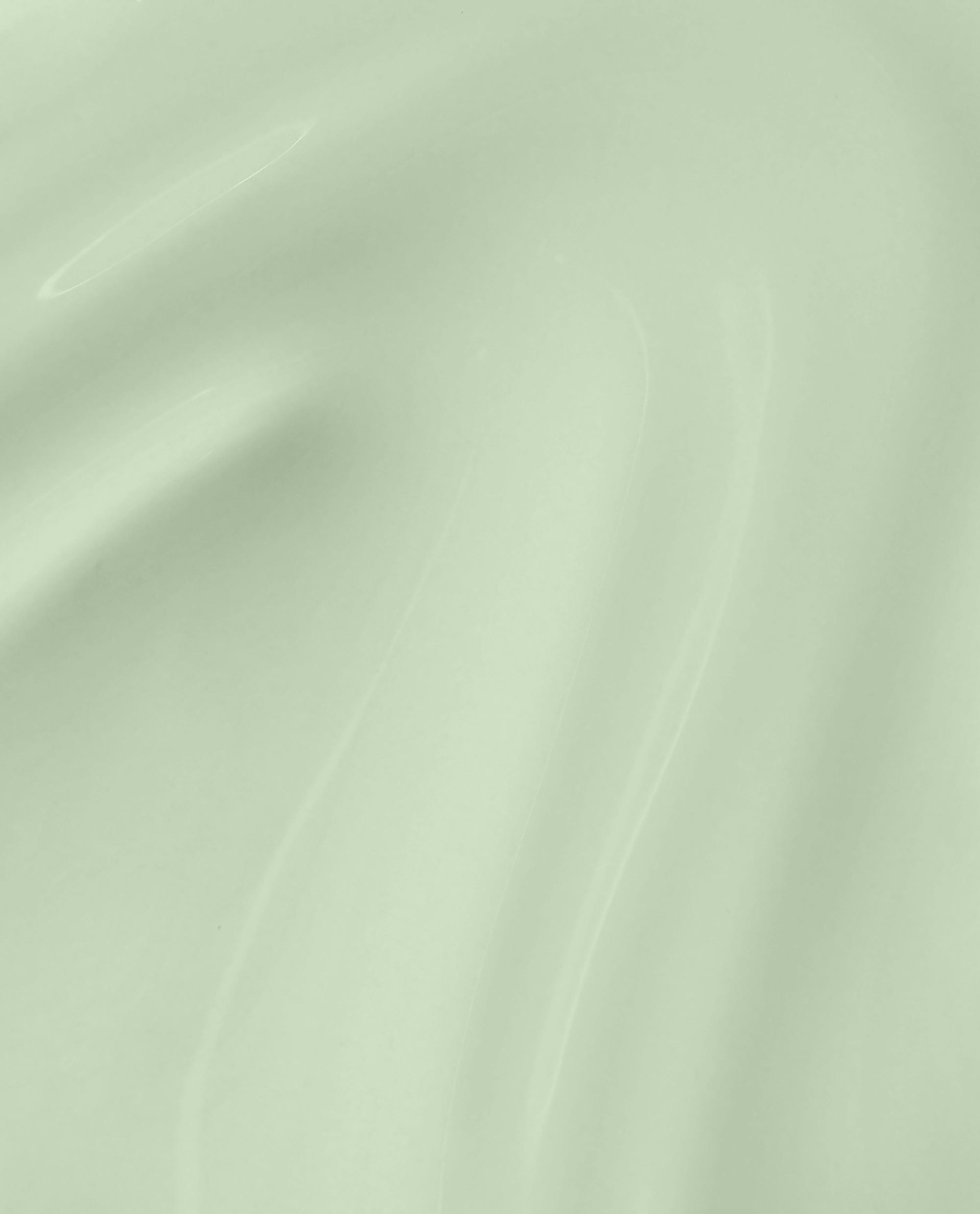 Sage It for Later OPI Nature Strong Vegan Nail Lacquer shown as a glossy pale sage green polish swatch with soft brushstroke texture in a close-up product detail.