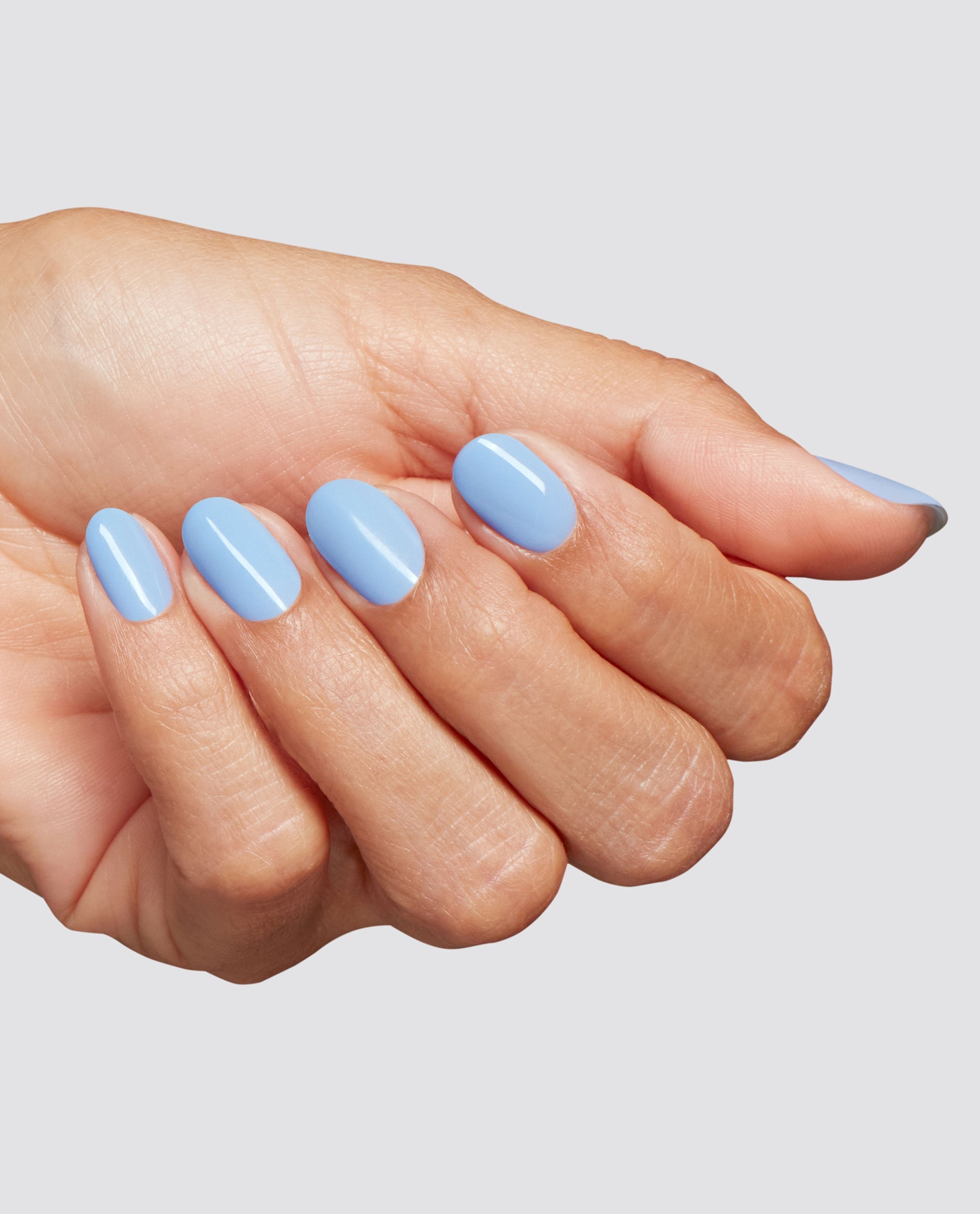 Shake Your Blue-ty Blue At-home Gel Nail Polish Mani