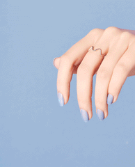 OPI Show Us Your Tips! Purple Nail Polish GIF